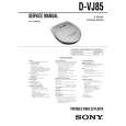 SONY DVJ85 Manual de Servicio