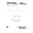 SONY KV1487P1 Manual de Servicio