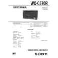 SONY WXC570R Manual de Servicio