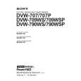 SONY DVW-790WS Manual de Servicio