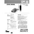 SONY SPP300 Manual de Servicio