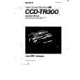 SONY CCD-TR300 Manual de Usuario