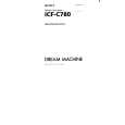SONY ICF-C780 Manual de Usuario