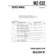 SONY MZE32 Manual de Servicio