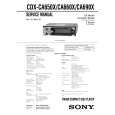 SONY CDX-CA660X Manual de Usuario