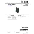 SONY BC-TRM Manual de Servicio