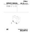 SONY KVTF21M80 Manual de Servicio