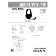 SONY MDRP1TV Manual de Servicio