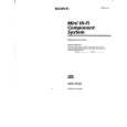 SONY MHC-RXD2 Manual de Usuario