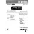 SONY TCW255C Manual de Servicio