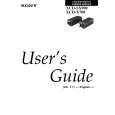 SONY XCD-SX900 Manual de Usuario