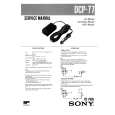 SONY DCP77 Manual de Servicio