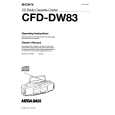 SONY CFD-DW83 Manual de Usuario