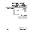 SONY KVK25MF1J Manual de Servicio