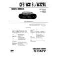 SONY CFSW328L Manual de Servicio