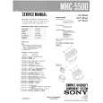 SONY MHC5500 Manual de Servicio