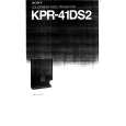SONY KPR-41DS2 Manual de Usuario