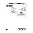 SONY KVF29SF11 Manual de Servicio