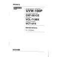 SONY VCL713BX VOLUME 2 Manual de Servicio