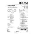 SONY MHC2750 Manual de Servicio