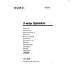 SONY XS-7303 Manual de Usuario