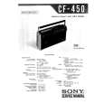 SONY CF450 Manual de Servicio