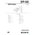 SONY SPP888 Manual de Servicio