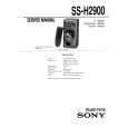 SONY SSH2900 Manual de Servicio