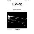 SONY EV-P2 Manual de Usuario