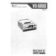 SONY VO6800 Manual de Servicio