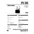 SONY IPS360 Manual de Servicio
