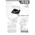 SONY PSX50 Manual de Servicio