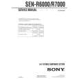 SONY SENR6000 Manual de Servicio