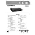 SONY STV7700L Manual de Servicio
