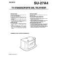 SONY SU27A4 Manual de Usuario