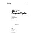 SONY FH-E9X Manual de Usuario