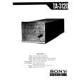 SONY TA3120 Manual de Servicio