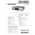SONY SCD555ES Manual de Servicio