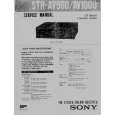 SONY STR-AV1000 Manual de Usuario