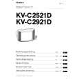 SONY KVC2921D Manual de Usuario