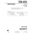 SONY TCM455V Manual de Servicio