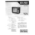 SONY KV2101 Manual de Servicio