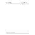 SONY CCDSP5 Manual de Servicio