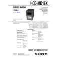 SONY HCDMD1EX Manual de Servicio