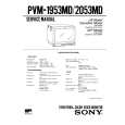 SONY PVM2053MD Manual de Servicio
