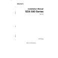 SONY SDX500 Manual de Usuario