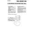 SONY SU32AV100 Manual de Usuario