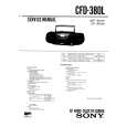 SONY CFD380L Manual de Servicio