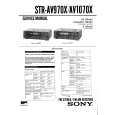 SONY STR-AV970X Manual de Servicio