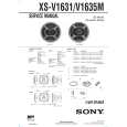 SONY XSV1631 Manual de Servicio